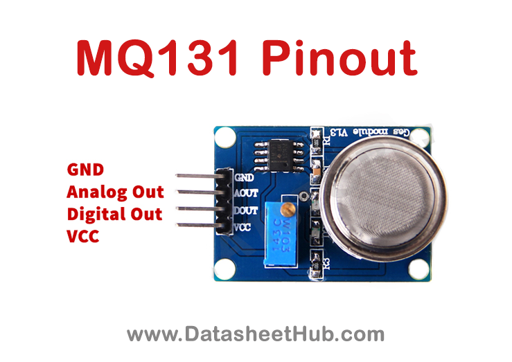 MQ131 Ozone Gas Sensor Pinout