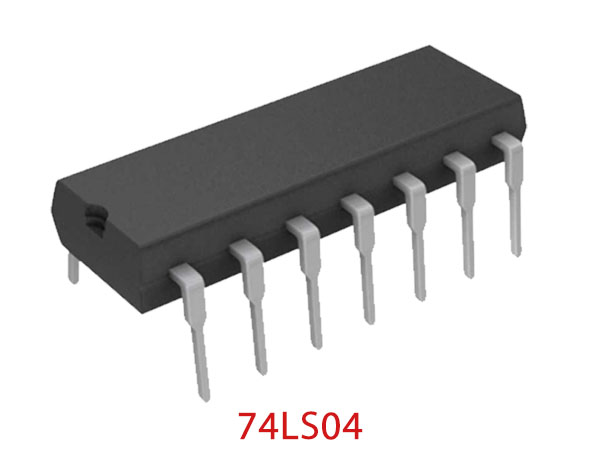 Circuit intégré 74LS04 , La série 74LS de circuits intégrés (CI) était l'une des familles logiques les plus populaires de puces logiques transistor-transistor logique .