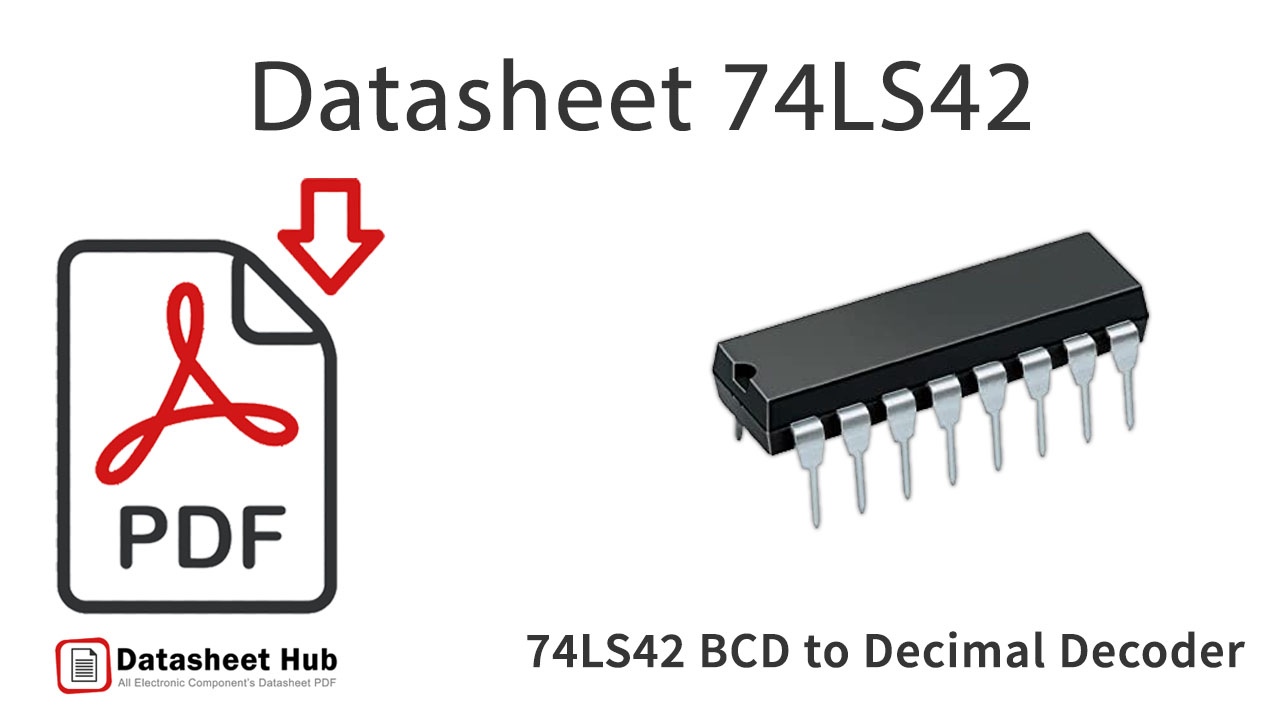 74LS42 BCD to Decimal-Decoder-IC-Datasheet