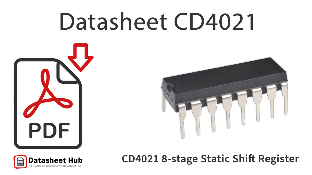 thumbnail image 2 of 10pcs CD4021BE HCF/CD4021BE 8-Stage Static Shift Registers IC - DIP-16 New 2 of 6