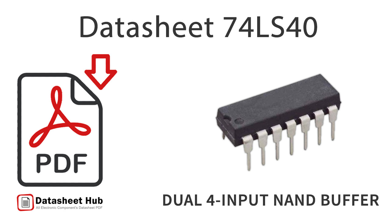 DUAL 4-INPUT-NAND-BUFFER-IC-Datasheet