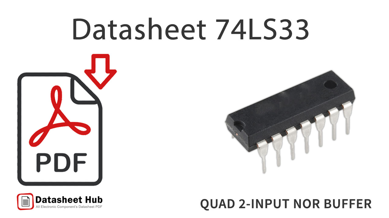 QUAD 2-INPUT-NOR-BUFFER (OPEN COLLECTOR)-IC-Datasheet