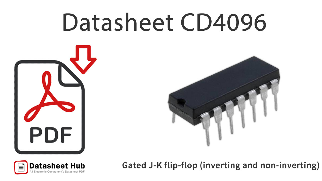 Gated J-K flip-flop (inverting and non-inverting)-IC-Datasheet