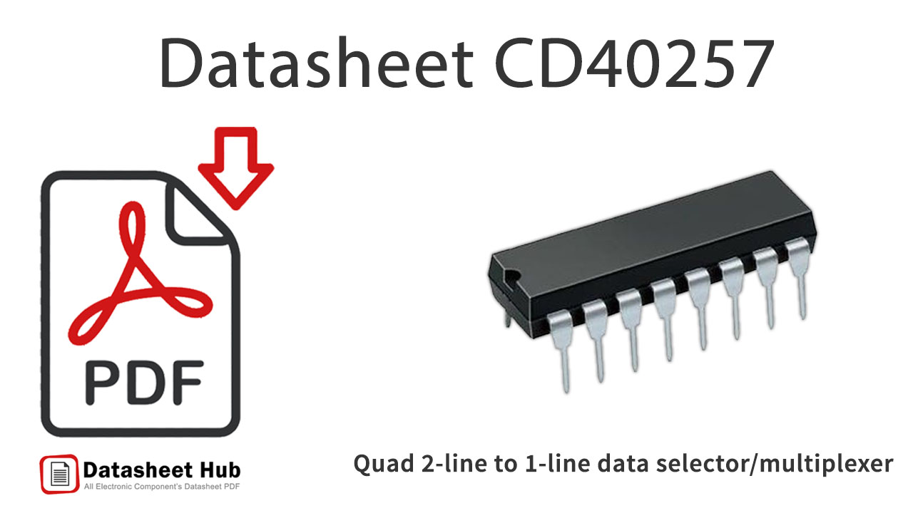 Quad 2-line to 1-line data selector-multiplexer-IC-Datasheet