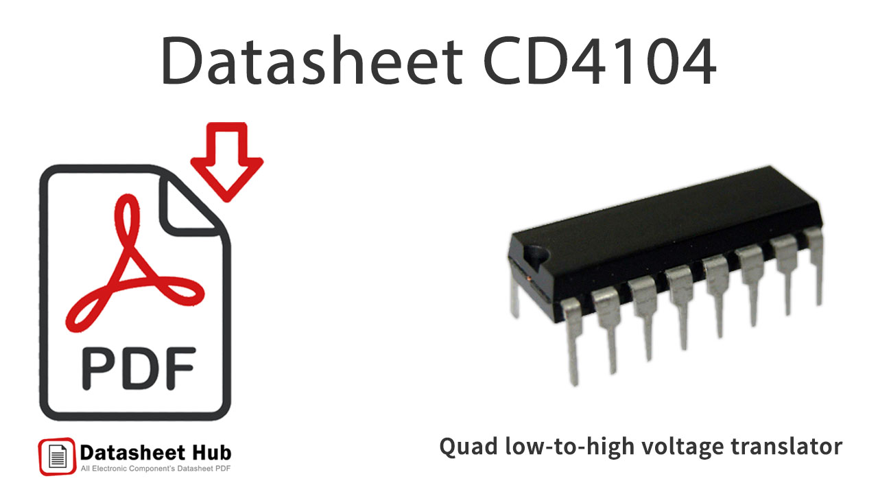 Quad low-to-high voltage-translator-with three-state-outputs-IC-Datasheet