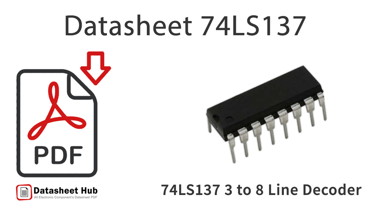 74LS137 3 to 8 Line Decoder-IC-Datasheet
