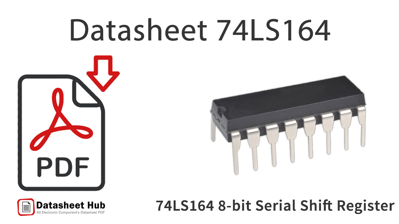 74LS164 8-bit-Serial-Shift-Register-IC-Datasheet