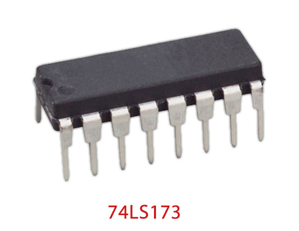 5 Pièces Circuits Intégrés SN74LS173N DIP-16 - Registre à Décalage 4 Bits, Compatible 74LS173, HD74LS173P