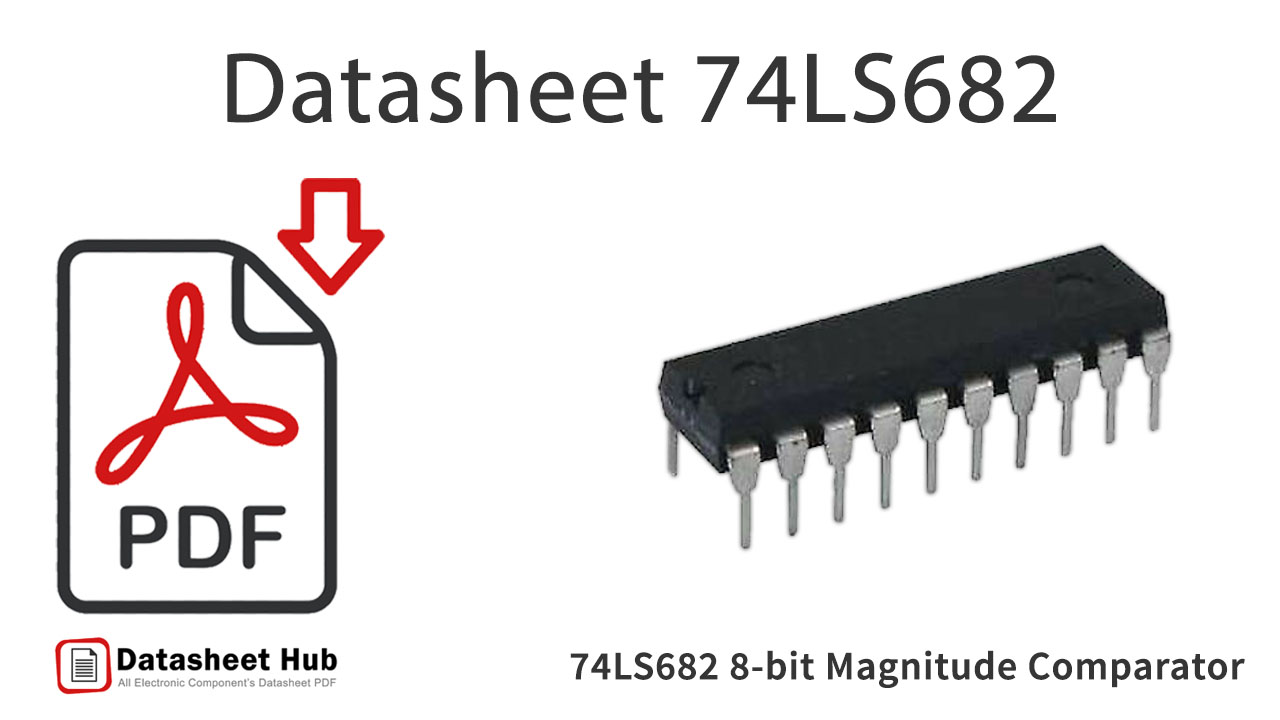 74LS682 8-bit Magnitude-Comparator-IC-Datasheet
