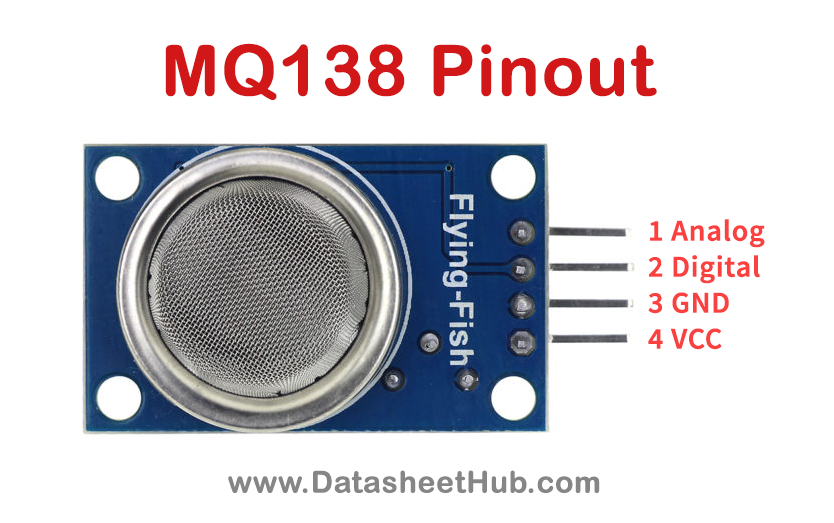 MQ138 Sensor Pinout