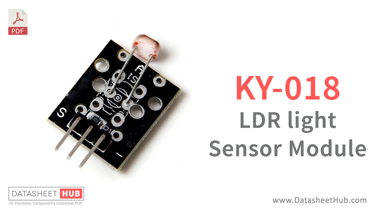 KY-018 LDR light Sensor Module