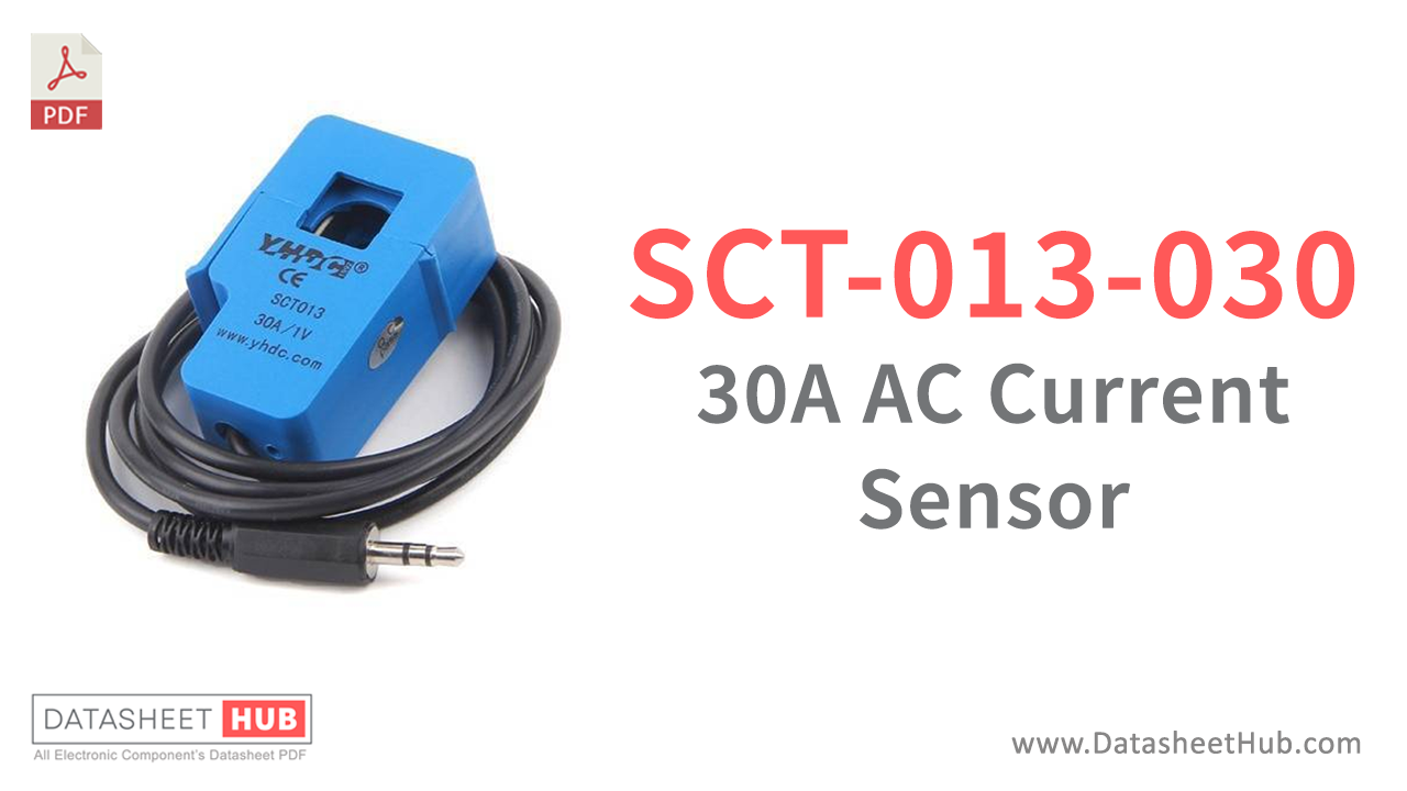 SCT-013-030 30A Non-invasive AC Current Sensor Clamp Sensor